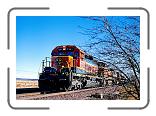 BNSF 7301 West at Bluewater, NM. November 1999 * 800 x 544 * (217KB)